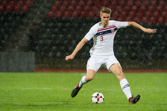 Kristoffer Ajer of Norway