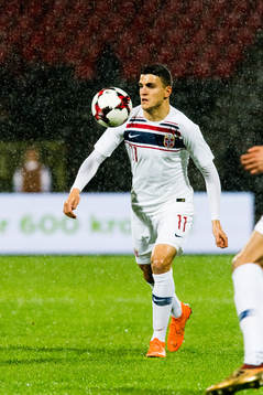 Mohamed Elyounoussi of Norway