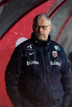 Lars Lagerbäck, head coach of Norway