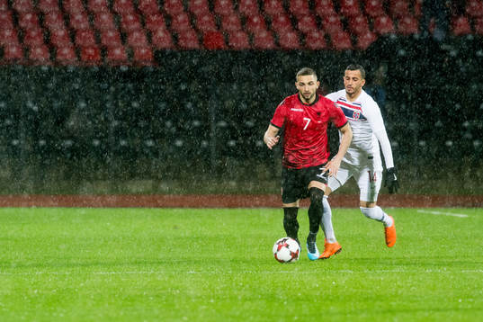 Eros Grezda of Albania and Omar Elabdellaoui of Norway