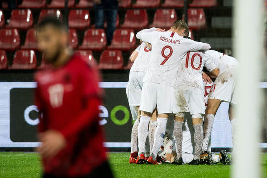 Norway celebrates 1-0