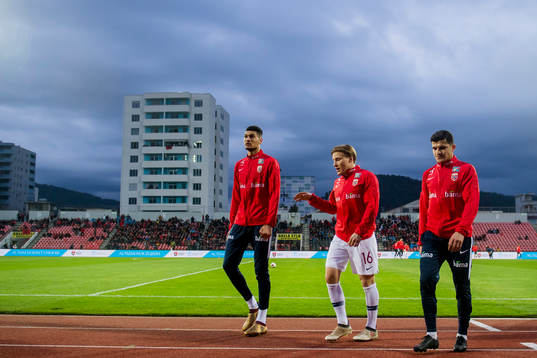 Bjørn Maars Johnsen, Jonas Svensson and Tarik Elyounoussi
