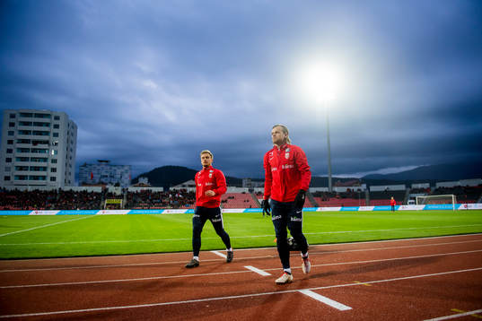 Fredrik Gulbrandsen and Iver Fossum of Norway