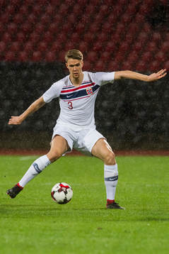 Kristoffer Ajer of Norway