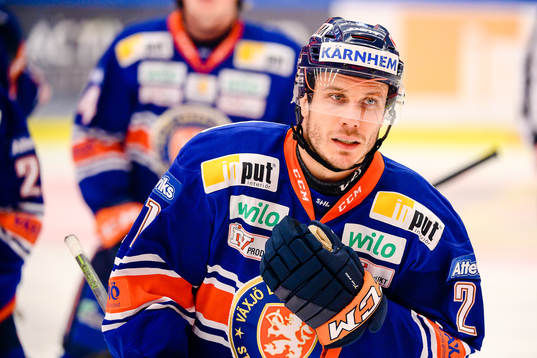 Växjös Andy Miele jublar