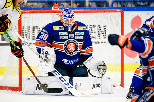 Växjös målvakt Viktor Fasth