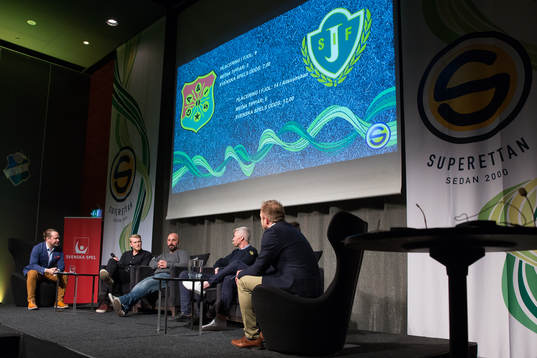 GAIS Carl Nyström och manager Bosko Orovic samt
