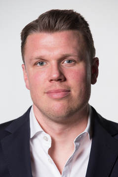 Östers tränare Christian Järdler