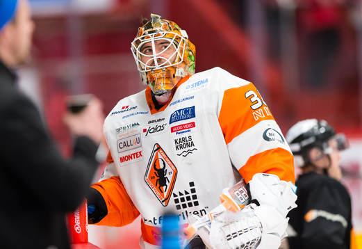 Karlskronas målvakt Johannes Jönsson