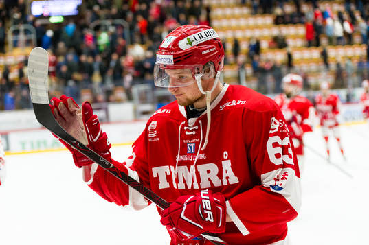 Timrås Tobias Liljendahl deppar