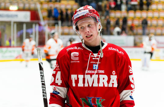Timrås Jonathan Dahlen deppar
