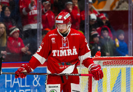 Timrås Lukas Zetterberg deppar