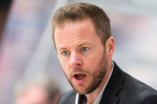 Karlskronas assisterande tränare Mikael Aaro