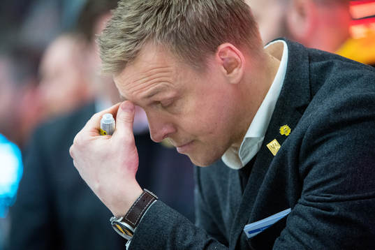 Skellefteås assisterande tränare Bert Robertsson deppar