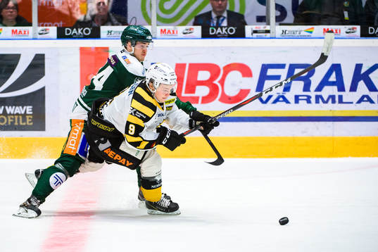 Färjestads Michael Lindqvist och Skellefteås Tim