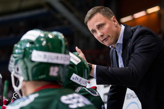 Frölundas tränare Roger Rönnberg
