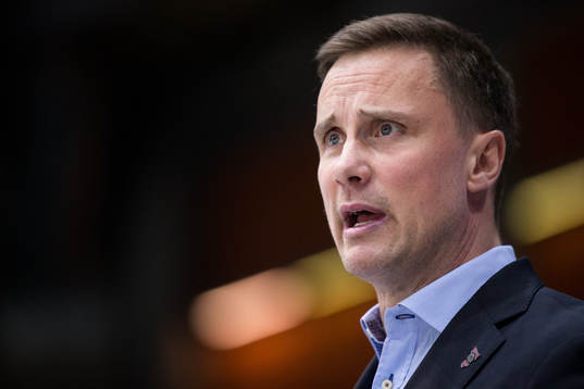 Frölundas tränare Roger Rönnberg