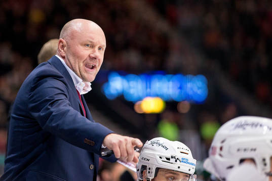 Malmö Redhawks tränare Peter Andersson