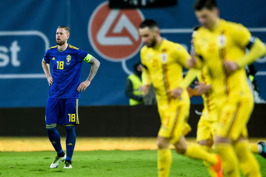 Sveriges Pontus Jansson deppar