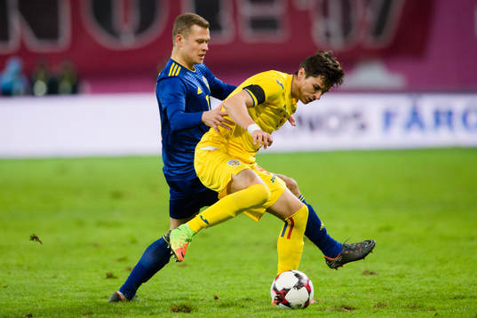 Sveriges Viktor Claesson  och Rumäniens Dorin Rotariu