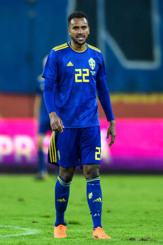 Sveriges Isaac Kiese Thelin deppar