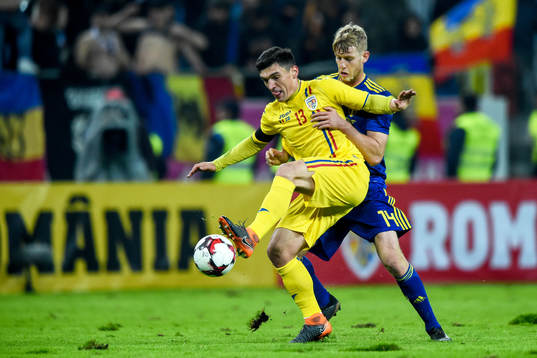 Rumäniens Claudiu Keseru och Sveriges Filip Helander