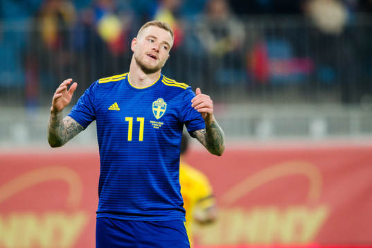Sveriges John Guidetti deppar
