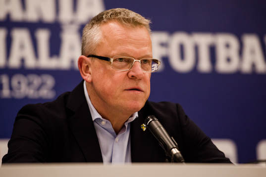 Sveriges förbundskapten Janne Andersson