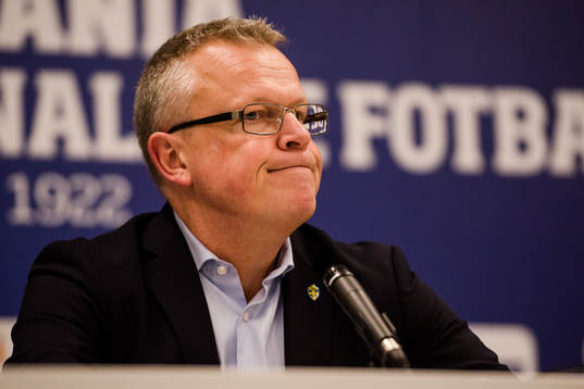 Sveriges förbundskapten Janne Andersson