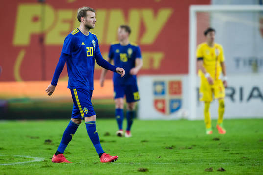 Sveriges Ola Toivonen deppar