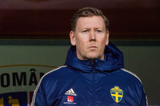 Sveriges assisterande förbundskapten Peter Wettergren