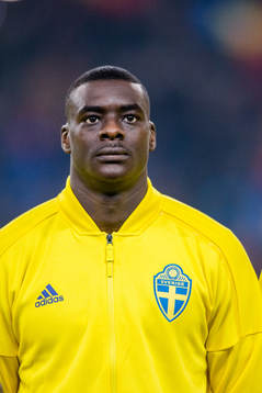 Sveriges Ken Sema före en träningslandskamp i fotboll