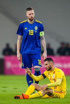 Sveriges Pontus Jansson och Rumäniens Dragos Grigore