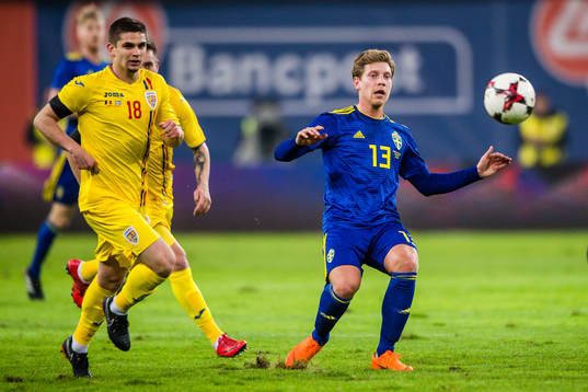 Rumäniens Razvan Marin och Sveriges Alexander Fransson