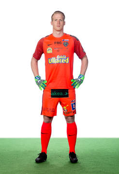 Falkenbergs målvakt Hampus Nilsson