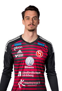 Sandvikens målvakt Kalle Jansson