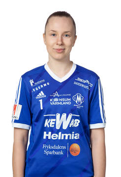 Mallbackens målvakt Emilia Rinaldo