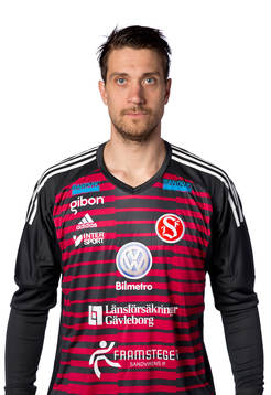 Sandvikens målvakt Tim Markström