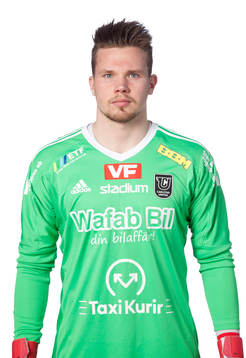 Carlstads målvakt Andreas Olsson