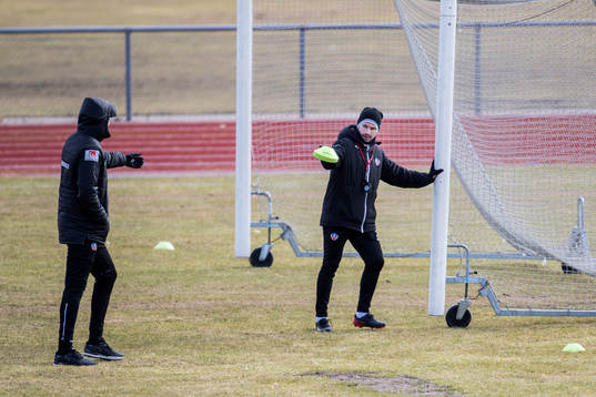 Helsingborgs assisterande tränare Christoffer Andersson