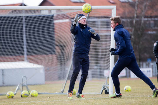 Helsingborgs målvakt Kalle Joelsson