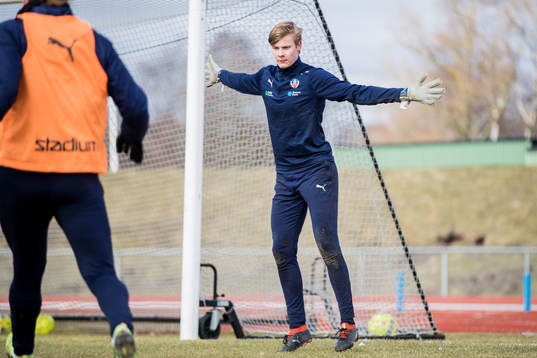 Helsingborgs målvakt Alex Wejdrup