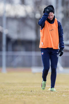 Helsingborgs Max Svensson grimaserar