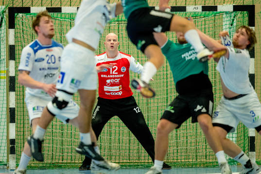 Aranäs målvakt Daniel Bergqvist