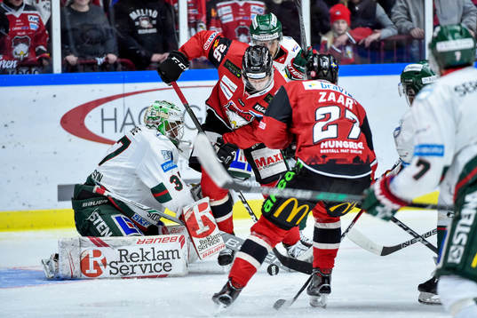 Malmö Redhawks Axel Wemmenborn och Daniel Zaar och