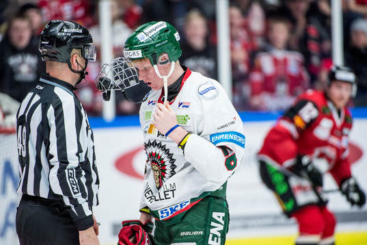 Frölundas Rasmus Dahlin deppar