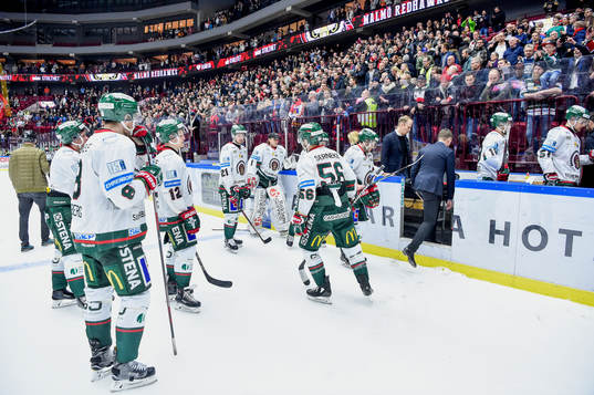 Frölundas spelare deppar