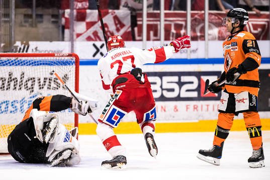 Timrås Johannes Kinnvall jublar