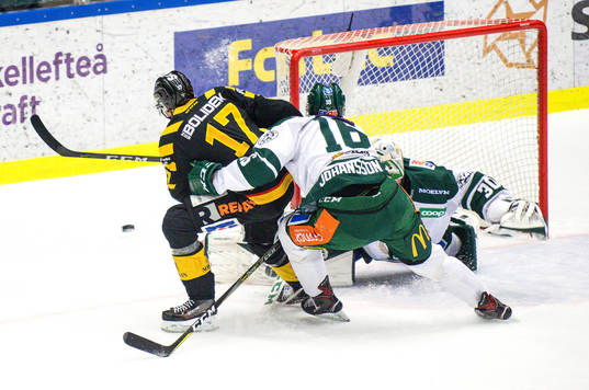 Bläddra bland fler bilder av Ishockey, SHL, Kvartsfinal 6, Skellefteå - Färjestad