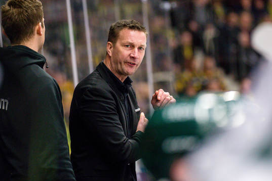 Färjestads tränare Johan Pennerborn